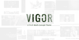Vigor – Vintage WordPress Theme