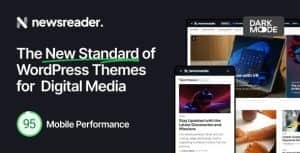 Newsreader – Revolutionary WordPress Theme for Digital Media
