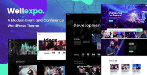 WellExpo – Event & Conference WordPress Theme
