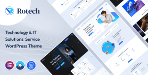 Rotech – Technology & IT Solutions WordPress Theme