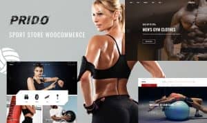 Prido – Sport Store WooCommerce WordPress Theme