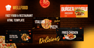 Wellfood – Fast Food & Restaurant HTML Template