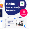 Habu – Agency Vuejs Template