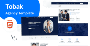 Tobak – Creative Business Agency HTML Template