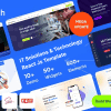 IT AgileTech – IT Solutions & Technology Service React Js Template Multipurpose