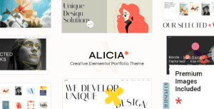 Alicia – Elementor Portfolio Theme