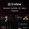 CvDaw | Personal Portfolio Figma Template