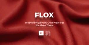 FLOX – Personal Portfolio & Resume WordPress Theme