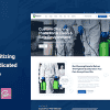 Sanera – Sanitizing And Cleaning Services Template