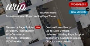 Urip – Elementor Marketing Landing Page Responsive Theme