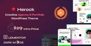 Herock – Agency & Portfolio WordPress Theme
