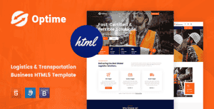 Optime – Logistics & Transportation HTML5 Template