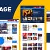 Nextpage – Newspaper, Magazine , Food HTML Template