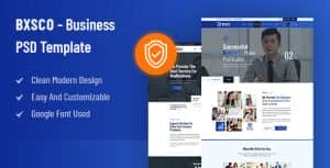 BXSCO – Business Multipurpose PSD Template