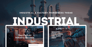 Endustry | Industrial & Factory WordPress Theme