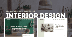 Renovatio | Interior Design WordPress Theme