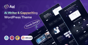 Aai – AI Writer & AI Copywriting Landing Page Theme