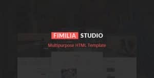 FIMILIA STUDIO – Creative HTML Template