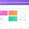 Gleek – Admin Dashboard UI Kit MultiPurpose PSD Template