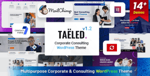 TAELED – Business Consulting WordPress Theme