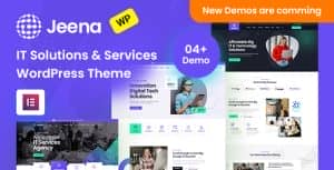 Jeena – Technology & IT Solutions WordPress Theme