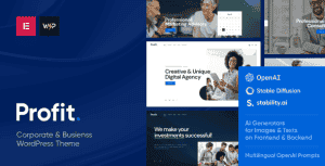 Profit – Business WordPress Theme