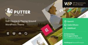 Putter – Golf Course & Playing Ground WordPress Theme