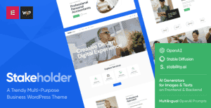 Stakeholder – Business WordPress Theme