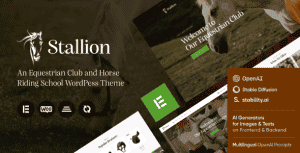 Stallion – Equestrian Club and Horse Riding School WordPess Theme