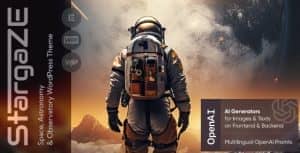 Stargaze – Space, Astronomy and Observatory WordPress Theme