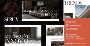 Strux – Architecture & Design WordPress Theme