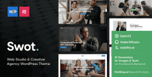 Swot – Digital Agency Business & Corporate WordPress Theme