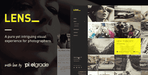 LENS – An Enjoyable Photography WordPress Theme