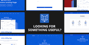 Minfox – Software Landing Page WordPress Theme