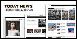 Today News – Newspaper, Magazine & News Joomla 5 Template