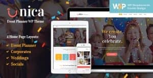 Unica – Event Planning & Wedding WordPress Theme