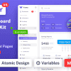 Vuexy – Figma Admin Dashboard Builder & UI Kit Template with Atomic Design System