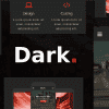 Dark – Multipurpose Mobile Template