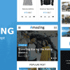 Amazing – Multiconcept News, Magazine, Blog and eCommerce Mobile Template