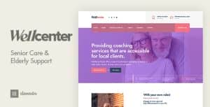 Wellcenter – Senior Care & Support WordPress Theme
