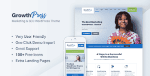 GrowthPress — Marketing and SEO WordPress Theme