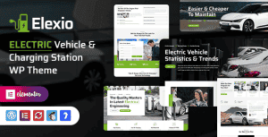 Elexio – Electric Mobility WordPress Theme + RTL