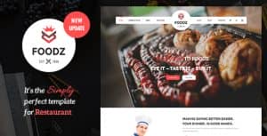 Foodz – Restaurant, Spa & Salon Joomla 4 Template