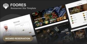 Foores – Restaurant Site Template