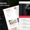 HomeAlarms – Security Systems Site Template
