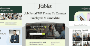 Joblet – Job Recruitment Services WordPress Theme