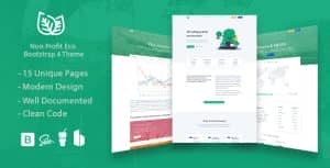 Leaf – Non Profit Environmental Bootstrap Theme