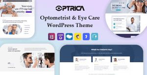 Optrica – Optometrist & Eye Care WordPress Theme