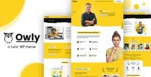 Owly – Tutoring & eLearning WP Theme