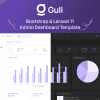 Gull – Laravel Admin Dashboard Template
